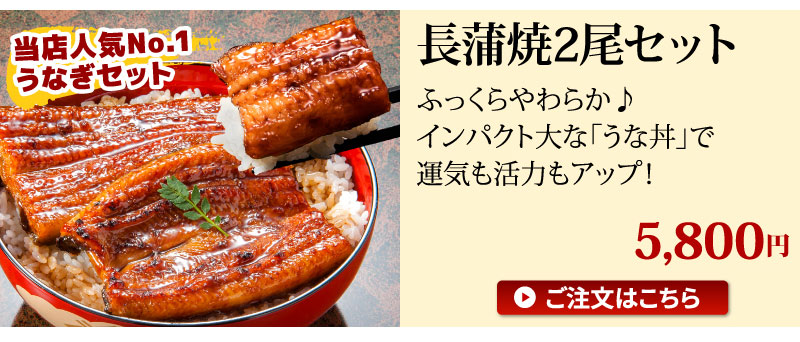 長蒲焼2尾
