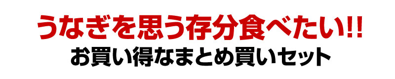 うなぎを思う存分食べたい！
