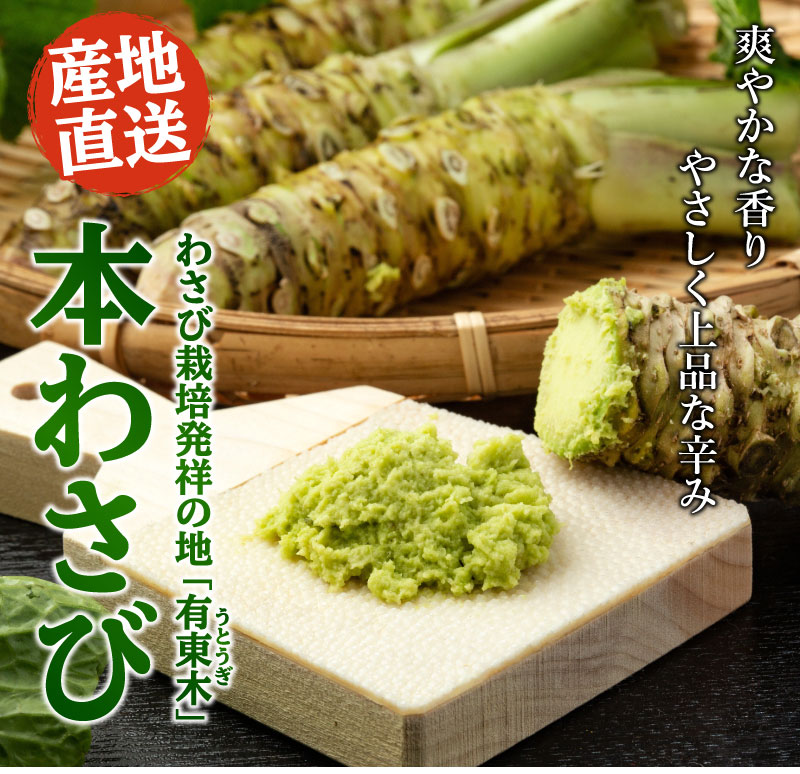 有東木のわさび