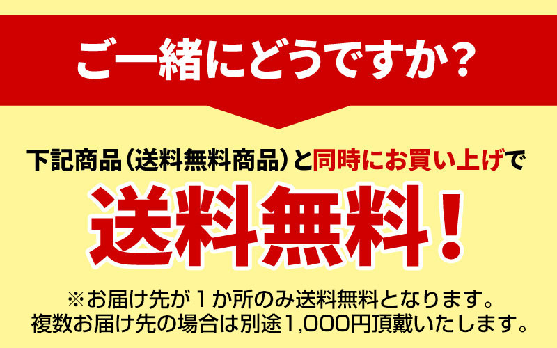 同時にお買い上げで送料無料