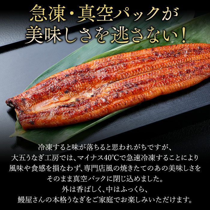 モンドセレクション金賞国産うなぎ蒲焼2尾＆重箱セット | 大五うなぎ