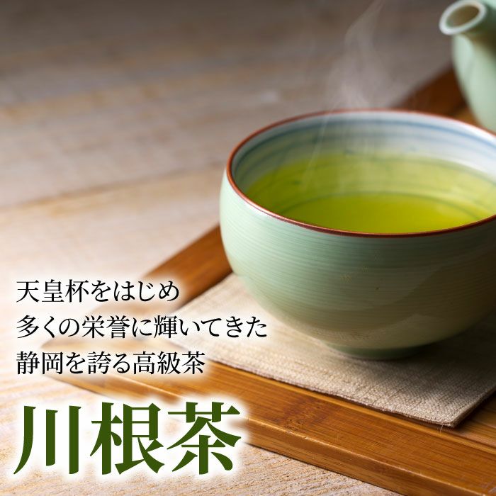 特上掛川深蒸し茶と特上川根茶 飲み比べセット 贈答用ギフトボックス