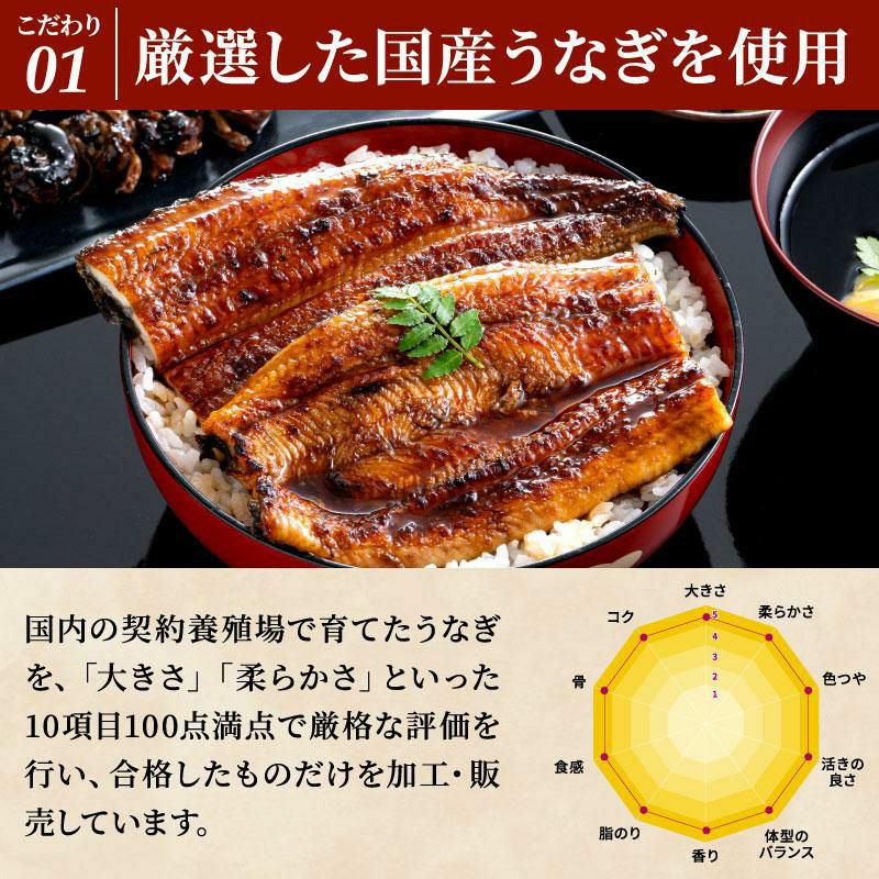 国産うなぎ2種セット（長蒲焼(大)1尾＆きざみうなぎ2パック） | 大五